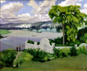 Die Seine bei La Roche Guyon, 1893